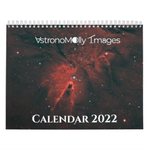 Two Page MediumCalendar, White Calendar