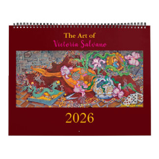 Two Page MediumCalendar, White Calendar