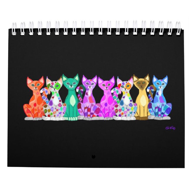 Two Page SmallCalendar, White Calendar (Back)