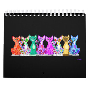 Two Page SmallCalendar, White Calendar