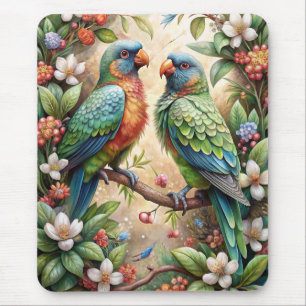 Two Parrots Mouse Pad