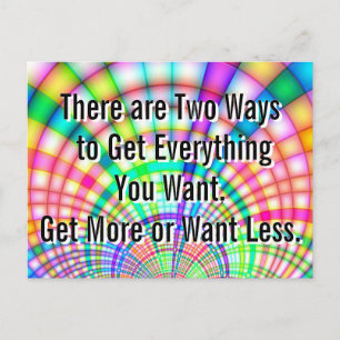 Two Paths Postcard