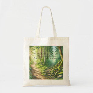 Two Paths & Quote Tote Bag