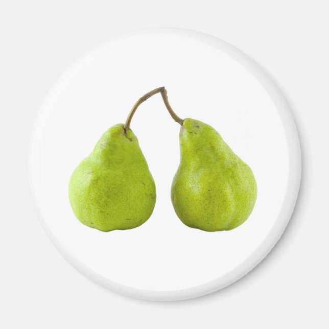 Two pears magnet (Front)