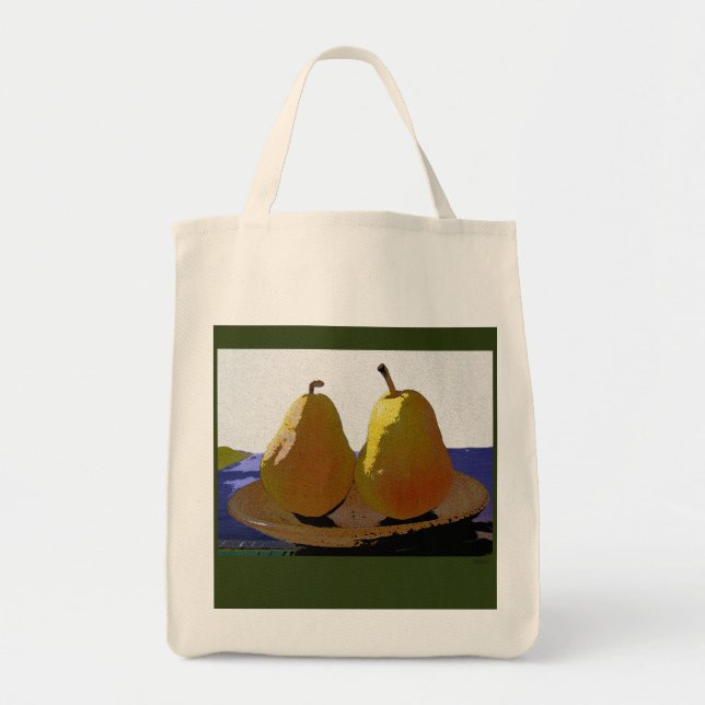 two pears tote bag (Front)