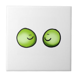 two peas ceramic tile
