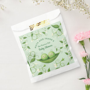 Two Peas in a Pod Baby Shower    Favour Bag