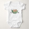 Two peas in a pod baby twins bodysuit
