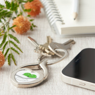 Two Peas In A Pod Key Ring