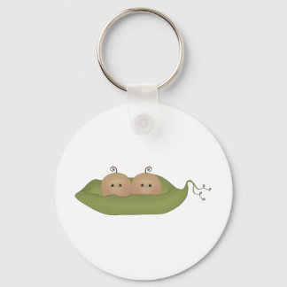 Two Peas In A Pod Key Ring