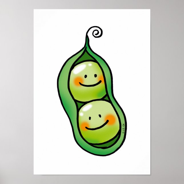 Two peas in a pod poster (Front)