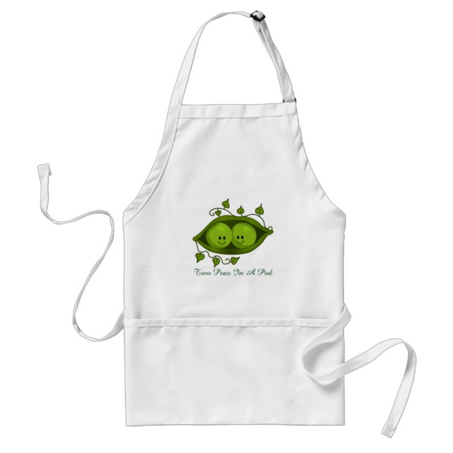 Two Peas In A Pod Standard Apron (Front)