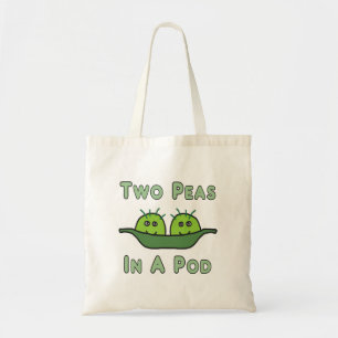 Two Peas In A Pod Tote Bag