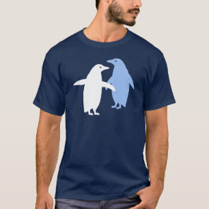 Two Penguins Custom Colour T-Shirt