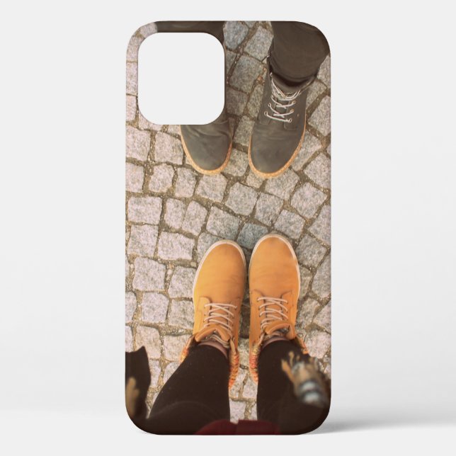 Two person standing in front each other photo Case-Mate iPhone case (Back)