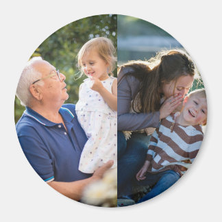 Two Photo Create Your Own Photo Magnet