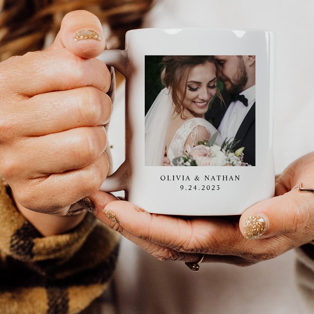 Two Photo | Custom Wedding Anniversary Coffee Mug (Creator Uploaded)