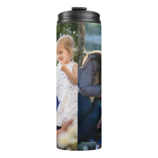 Two Photo Double Sided Create Your Own Photo Thermal Tumbler