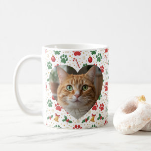 Two Photo Personalized Pet Christmas Mug
