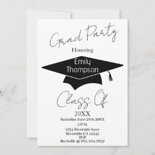 Two Photo with Gold Glitter Graduation Card