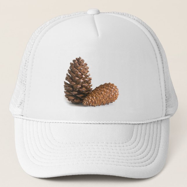 Two pinecones trucker hat (Front)