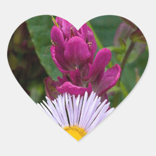 Two Pinks Heart Sticker