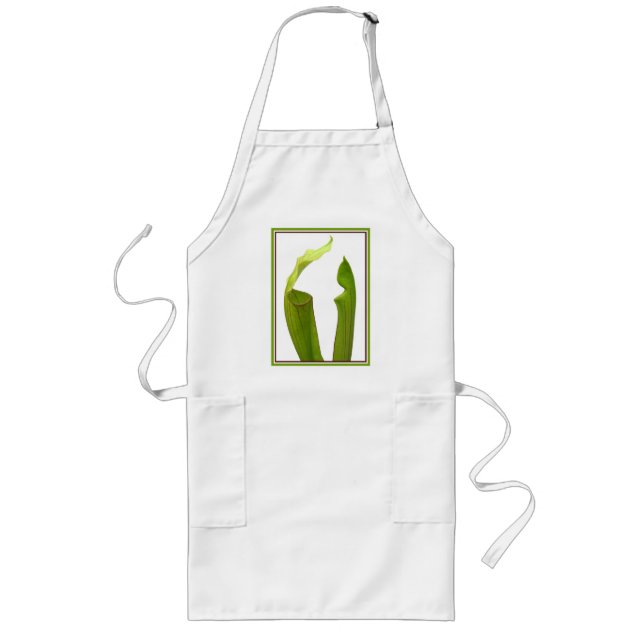 Two Pitcher Plants Long Apron (Front)