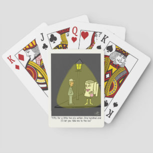 Two Ply Funny Cartoon Playing Cards