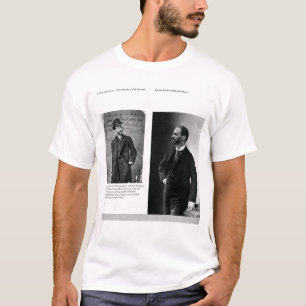 Two portraits of George Eastman 1884 and 1890 T-Shirt