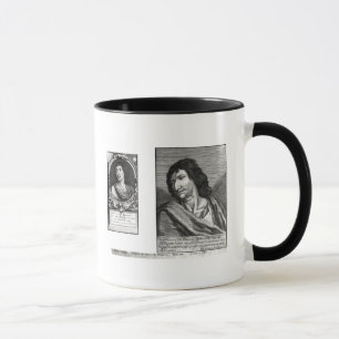 Two portraits of Savinien Cyrano de Bergerac Mug