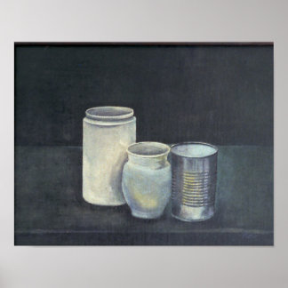 Two Pots and a Tin Poster