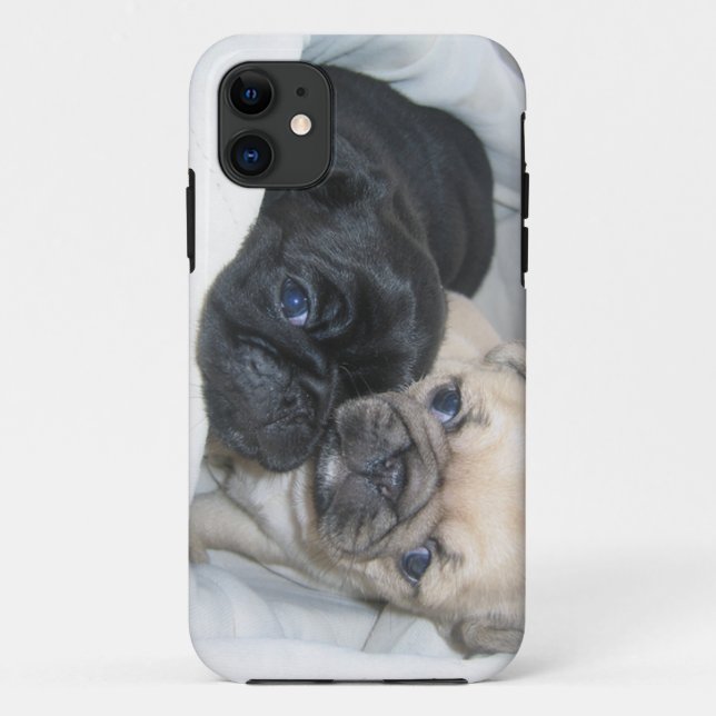 Two pugs case (Back)