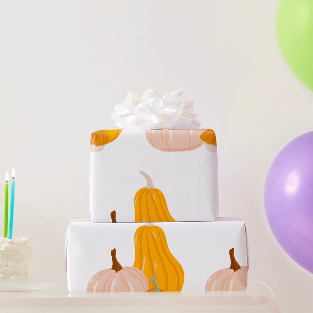 Two Pumpkins Wrapping Paper (Creator Uploaded)