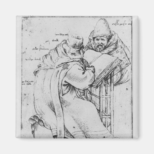 Two Rabbis Magnet (Front)