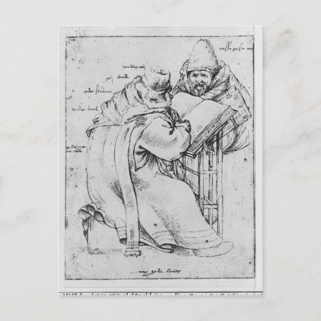 Two Rabbis Postcard (Front)