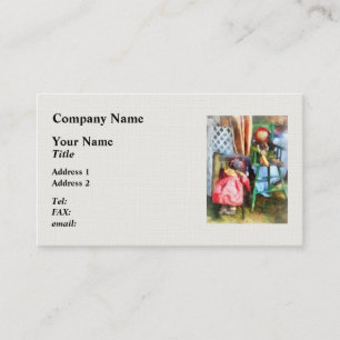 Two Rag Dolls at Flea Market Business Card