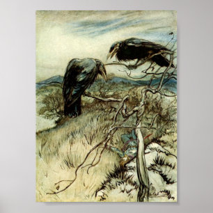 Two Ravens Poster
