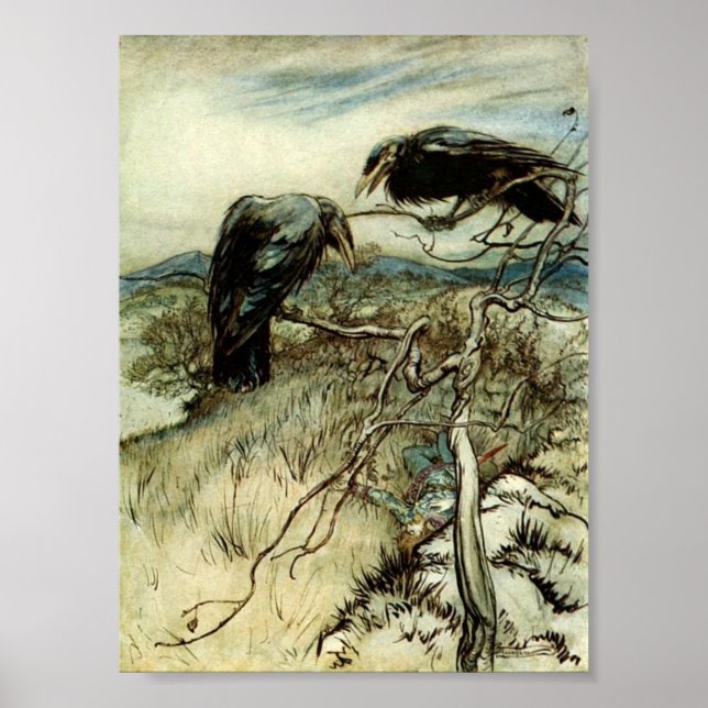 Two Ravens Poster (Front)