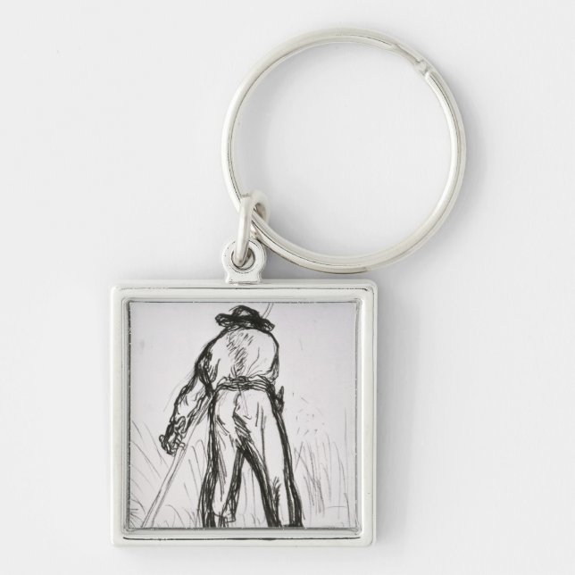 Two Reapers Seen from the Back Key Ring (Front)