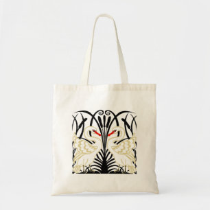 Two Red Beak Swans Tote Bag