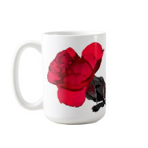 Two Red Roses Touch in the Middle