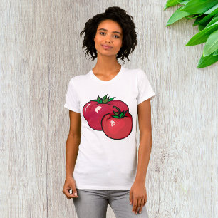 Two Red Tomatoes Womens T-Shirt