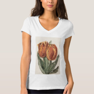 Two Red Tulips by Sientje Mesdag-van Houten T-Shirt