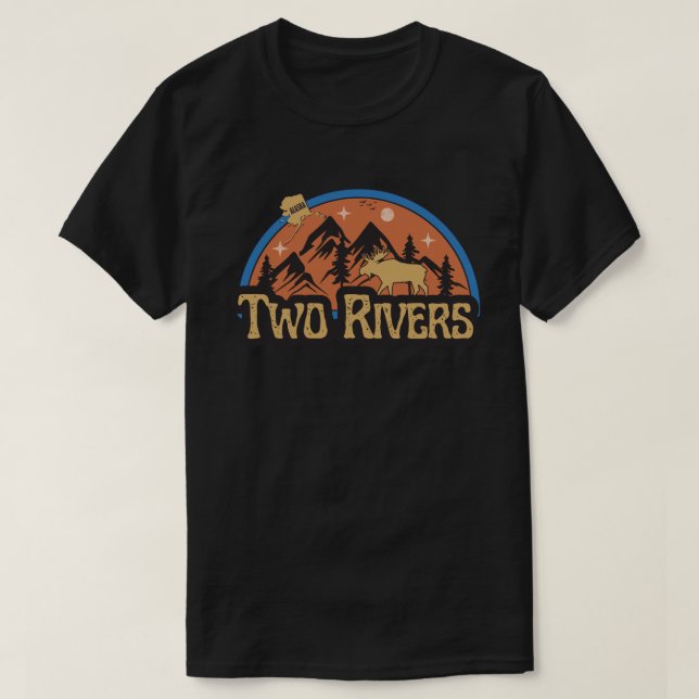 Two Rivers, Alaska T-Shirt (Design Front)