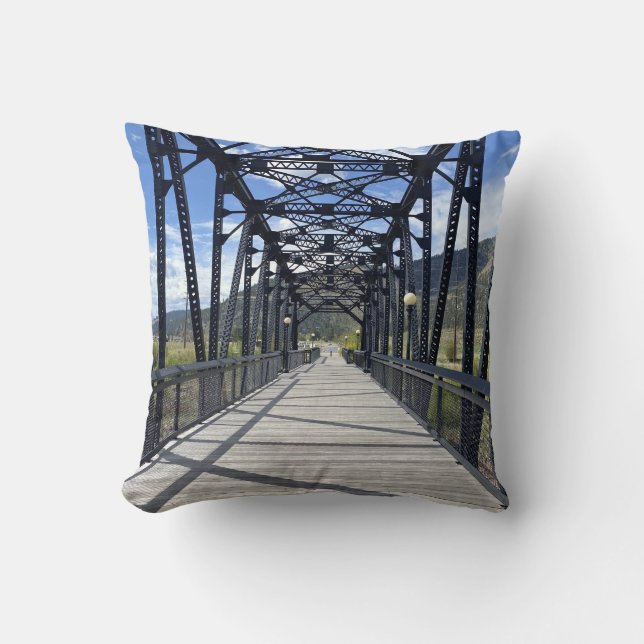 Two Rivers Bridge Cushion (Front)