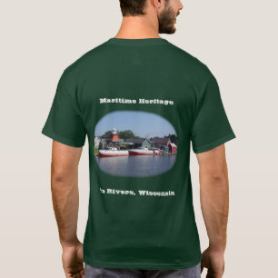 Two Rivers Wisconsin shirt dark