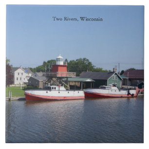 Two Rivers, Wisconsin tile