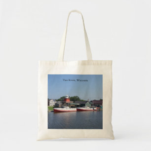 Two Rivers, Wisconsin tote bag