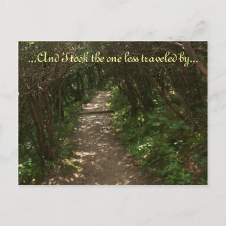 Two roads postcard