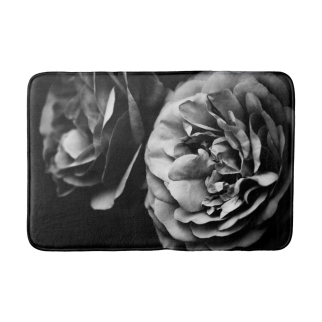 two roses bath mat (Front)